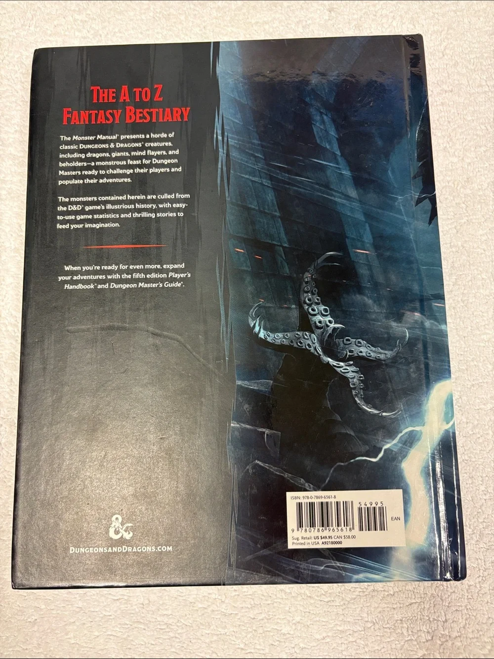 Dungeons & Dragons Monster Manual role playing game hardcover - Picture 6 of 8